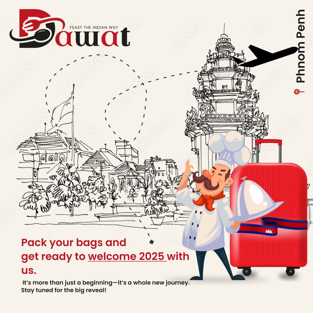Pack your bags and get ready to welcome 2025 with us.